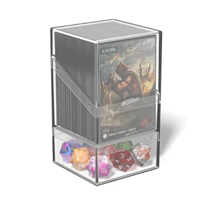 Image of Ultimate Guard UGD011283 Boulder&#039;n Tray 100+ Transparent Trading Card Box