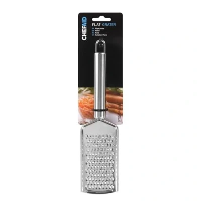 Image of Chef Aid Stanless Steel Flat Grater, Regular