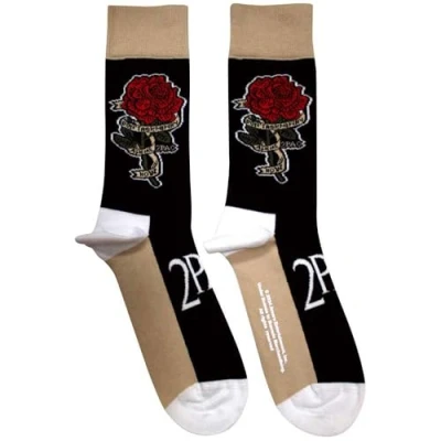 Image of Rock Off officially licensed products Tupac Thug Life Ankle Socks One Size