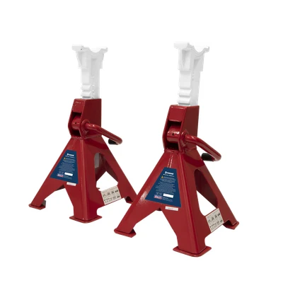 Image of Sealey Axle Stands (Pair) 3 Tonne Capacity per Stand Ratchet Type