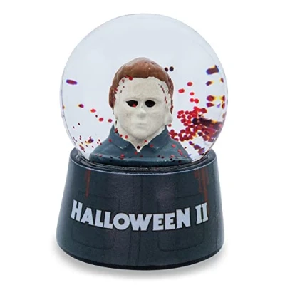 Image of Silver Buffalo Halloween II Michael Myers Collectible Mini Snow Globe 3 Inches Tall