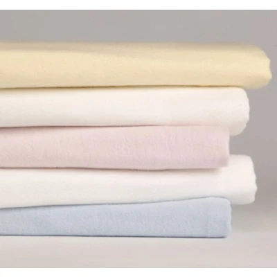 Image of Baby Bedding Jersey Cotton Fitted Sheets 2 Pack for Pram, Crib, Moses Basket Pink