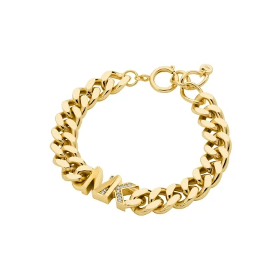 Image of Michael Kors Bracelet goldcoloured, Women&#039;s, Size: One Size, Gold coloured