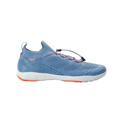 Image of Jack Wolfskin Women&#039;s Spirit Knit Low W Sneaker, Elemental Blue, 6 UK