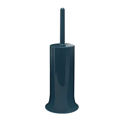Image of Gedy G Peter, Dimensions and Weight: 41 x 14 cm &amp; 0.3 kg, Toilet Made of Thermoplastic Resins, Bathroom Brush Design by R&amp;S, 2 Year Warranty, Blue Petrol, Unica