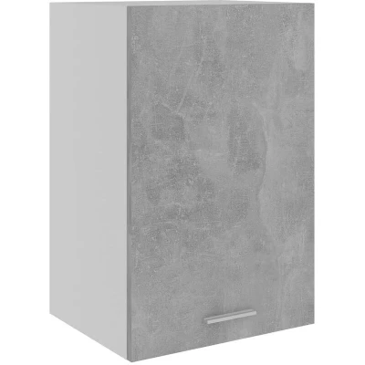 Image of vidaXL Hanging Cabinet Lyon Concrete Grey 39.5x31x60 cm Engineered Wood