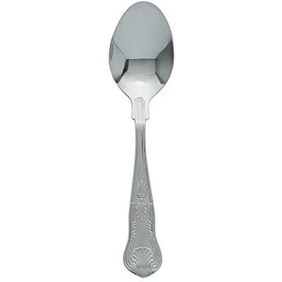 Image of 12 x Kings Tea Spoon, Cutlery, Dozen Spoons, Stainless Steel 18/0