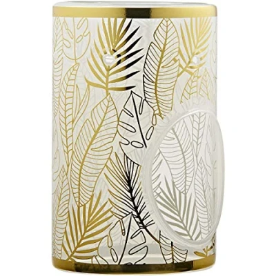 Image of Yankee Candle Oil Burner, Glass, Gold, 15 cm