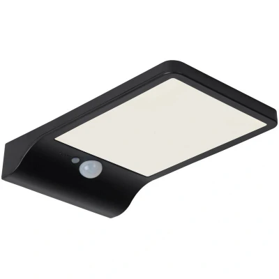 Image of Lucide Wall Light, Integriert, 3 W, Black