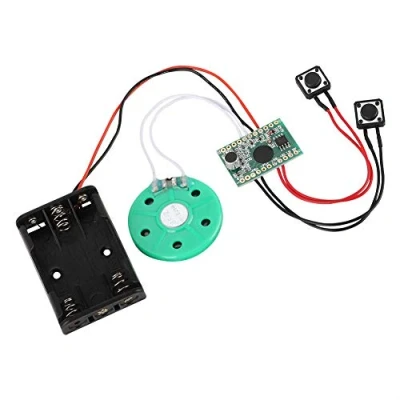 Image of M ugast DIY Greeting Card Chip,60 second Recordable Music Module,Voice Sound Recording Module,for Audio Gift Boxes/Toys
