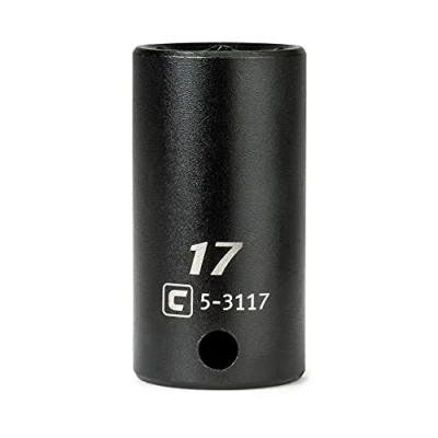 Image of Capri Tools 3/8 in. Drive 17 mm Semi Deep Impact Socket