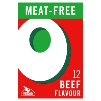 Image of OXO 12 Meat Free Vegan Beef Flavoured Stok Cubes, 71 g (Pack of 1)