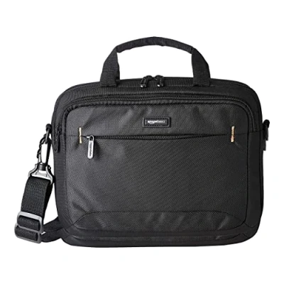 Image of Amazon Basics 29.5 cm Laptop and Tablet Bag, Black