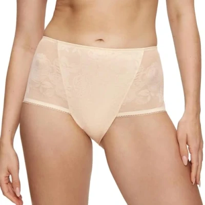 Image of Triumph Womens Wild Rose Sensation Maxi Underwear, Nude Beige, 12 UK