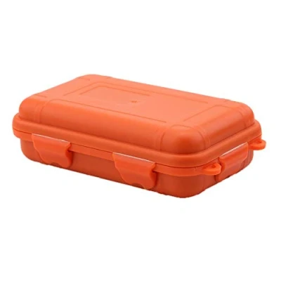 Image of Shockproof Box, Anti Pressure Outdoor Storage Carry Box for Tools Protecting (S Orange) Small Tool Waterproof Toysandgames Mountaineering Protective Equipment