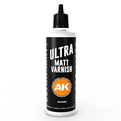 Image of AK Interactive Ultra Matt Varnish 100ml AK11252, Transparent