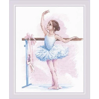 Image of Riolis Counted Cross Stitch Kit 9.50&quot;X11.75&quot; Ballet (14 Count)