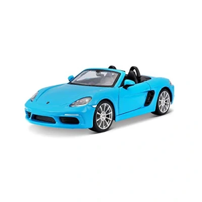 Image of Bburago 15621087BL Porsche 718 Boxster Model car, Blue