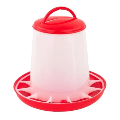 Image of KCT 3kg Large Chicken Feeder Outdoor Poultry Food Dispenser Self Filling Gravity