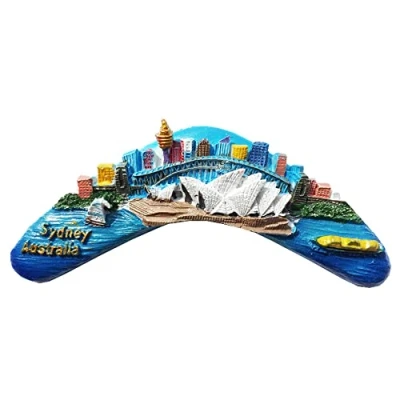 Image of 3D Sydney Australia Fridge Magnet Travel Souvenir Gift Refrigerator Magnetic Sticker Resin Craft