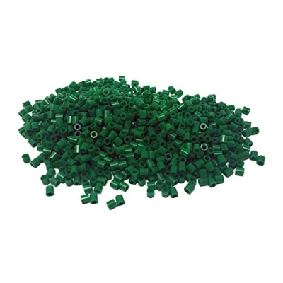 Image of WS UK 1000 Pack Fuse Beads 5mm Midi works like Hama [Dark Green]