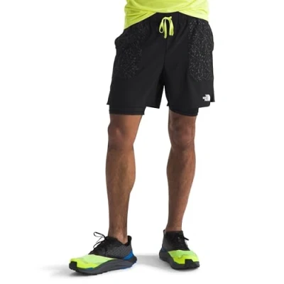 Image of The North Face Men&#039;s Sunriser 2In1 6In Shorts, TNF Black/TNF Black Tra, S