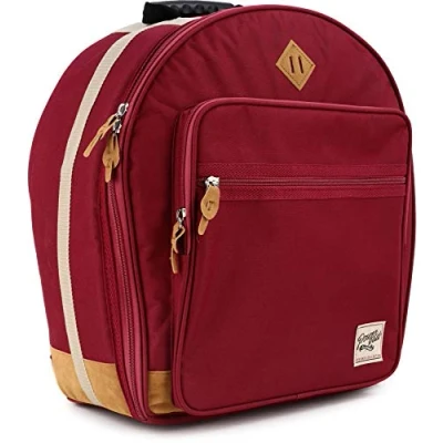 Image of Tama TSDB1465WR PowerPad® Series Snare Drum Bag 6.5&quot; x 14&quot; Wine Red