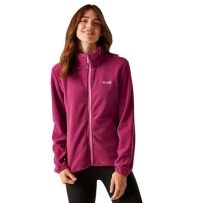Image of Regatta Women&#039;s Floreo IV Full Zip Fleece Beaujolais, Size: 18
