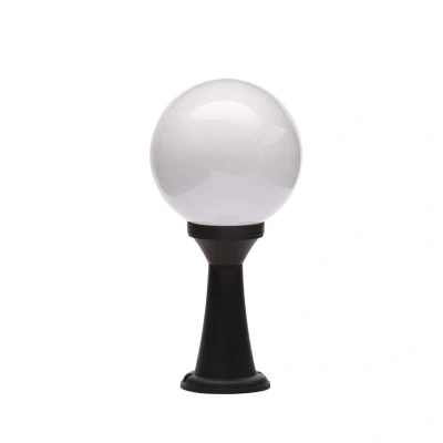 Image of Coast York Globe Post Lantern Black