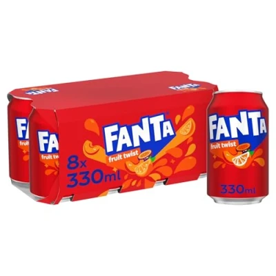 Image of Fanta Fruit Twist 8 x 330ml Cans