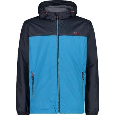 Image of CMP Man Jacket Rain Fix Hood, Danube, 54