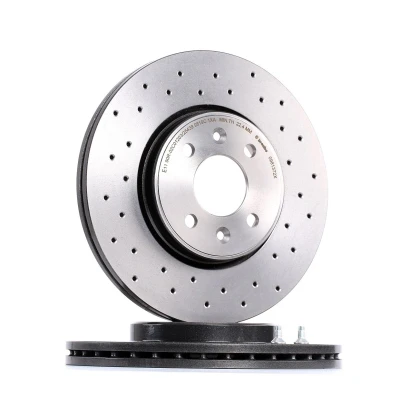 Image of 7701205230, 7701205842, 7701206118, 7701207829, 7702205086 Brake disc BREMBO XTRA LINE 09.8137.2X 280mm 24mm 4 perforated/vented Coated High carbon