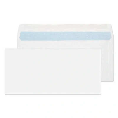 Image of Blake Purely Everyday 152 x 315 mm 100 gsm Mailer Gummed Envelopes (519) White Pack of 250