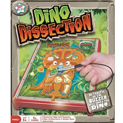 Image of Kids Play Dino Dissection Family Board Game Ages 5+ Players 2+