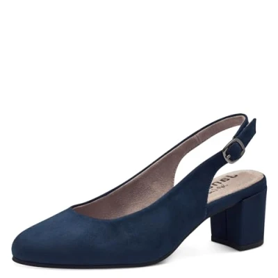 Image of Jana Women&#039;s 8 29460 42 Pumps, Navy, 7.5 UK