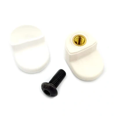 Image of Vestigia® Rear Folder Hook Replacement for Xiaomi M365 1S Essential Pro Electric scooter Fender with Silicone Cover Spare Parts E (White)