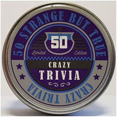 Image of Lagoon Group Tabletop Fun In A Tiny Tin 1 x Trivia : 50 Crazy