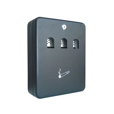 Image of Q Connect Ash Bin Black 2.7 Litre Ref KF04271
