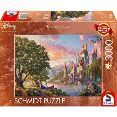 Image of Schmidt Thomas Kinkade: Belle&#039;s Magical World 3,000 Pieces Adult Jigsaw Puzzle Ages 14+