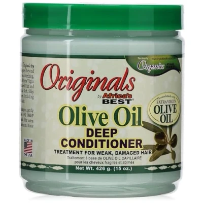 Image of ORGANICS BY AFRICA&#039;S BEST Ab Org Olive Oil Deep Conditioner 15 Oz 426 g