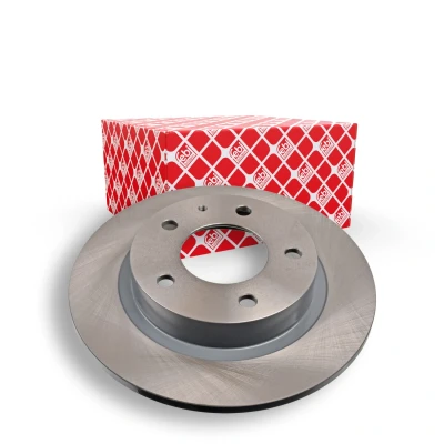 Image of 3415598, 4146391 Brake disc FEBI BILSTEIN 108433 Rear Axle 260mm 10mm 5 Hole 114,3mm solid Coated MAZDA: MX 6, FORD USA: PROBE 2