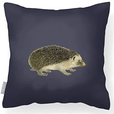 Image of Izabela Peters Outdoor Cushions Waterproof, 43 cm, Filled Cushion, Hedgehog Graphite, Garden Furniture Cushions, Seat Chair