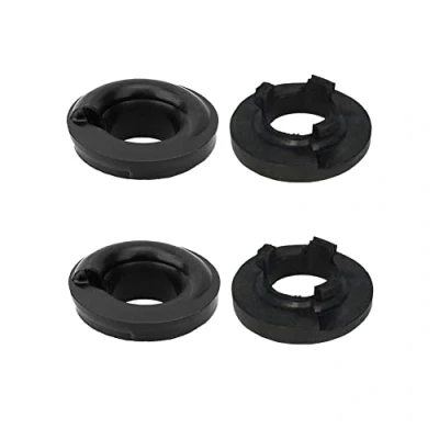 Image of 4 PCS Rear Axle Upper And Lower Spring Rubber Pads For VW Multivan Transporter T5 T6 7H0511149B, 7H0511150B AUTORCE