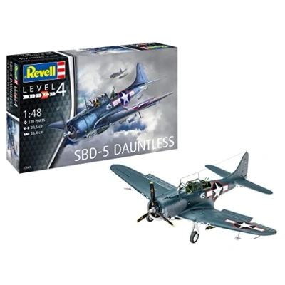 Image of Revell 03869 SBD 5 Dauntless 1:48 Scale Unbuilt/Unpainted Plastic Model Kit