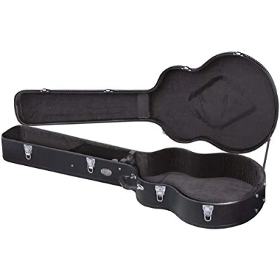 Image of PURE GEWA 523116 Guitar Case Flat Top Economy Jumbo Acoustic Bass, Black