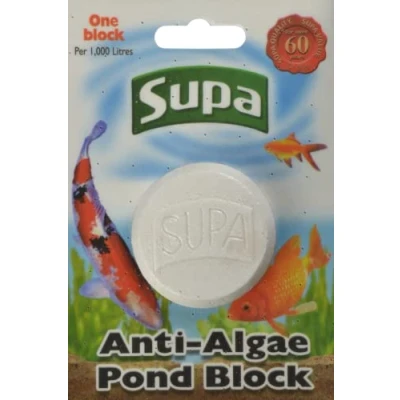 Image of Supa Anti Algae Block Pack of 6, The Slowly Dissolves Releasing Di Methyl Urea Into Pond Water Clearing From Ponds,