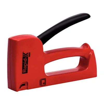 Image of Rapid Light Duty Manual Staple Gun R53 for No. 53 staples, Upholstery Tacker with Ergonomic Handle and All Steel Interior Wear Parts, Made in Sweden (20443850)