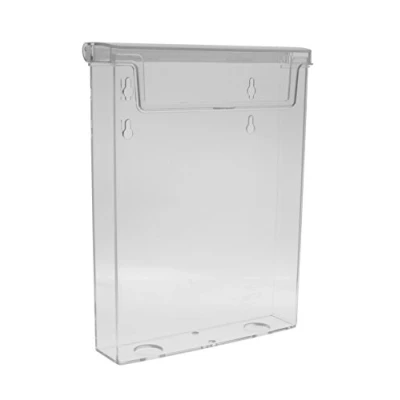 Image of Taymar OD160 Single Pocket Dispenser for A5 Leaflets and Brochures Clear (Pack of 8), OD160_X8