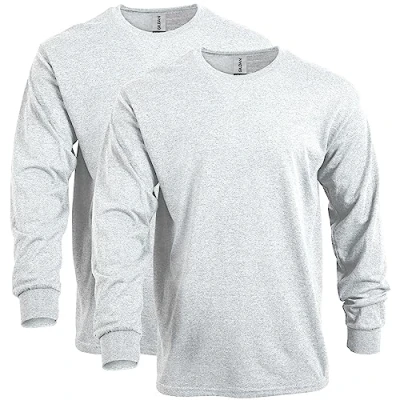 Image of Gildan Ultra Cotton Adult T Shirt S Ash Grey