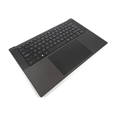 Image of Dell XPS 9500/9510/9520/9530 &amp; Precision 5570 Palmrest, Touchpad SPANISH Backlit Keyboard 0TJP2V + 0DK1N1 (8J1V7) (Renewed)